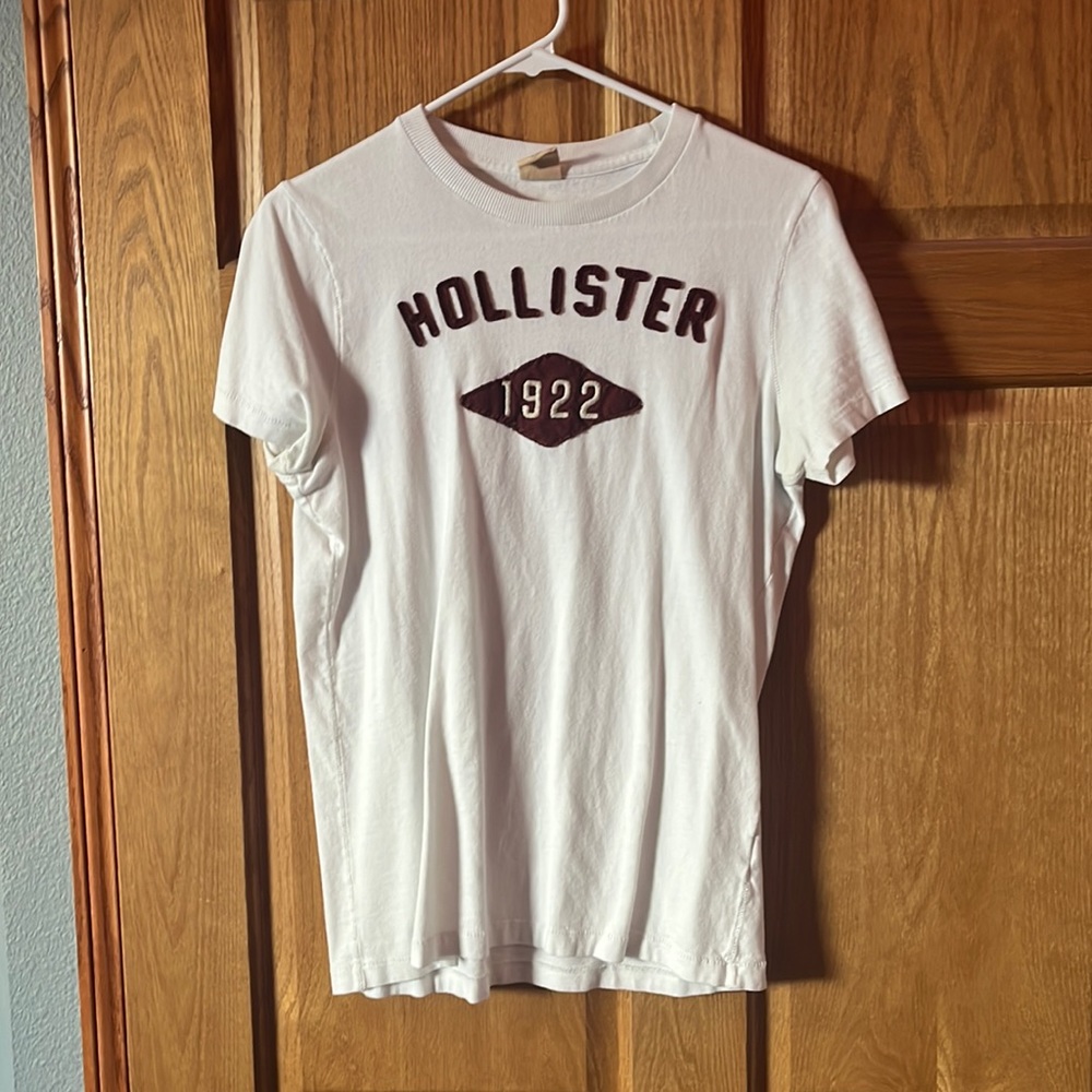 White Hollister Tee